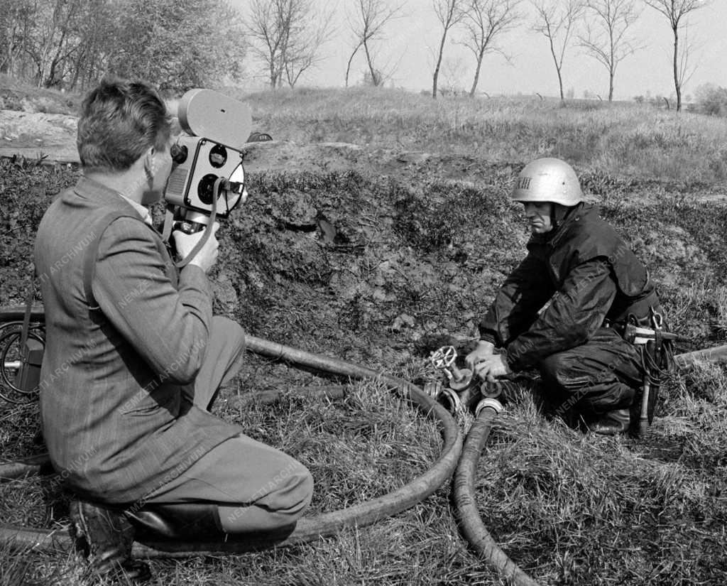 Katasztrófavédelem - Tűzoltási gyakorlat