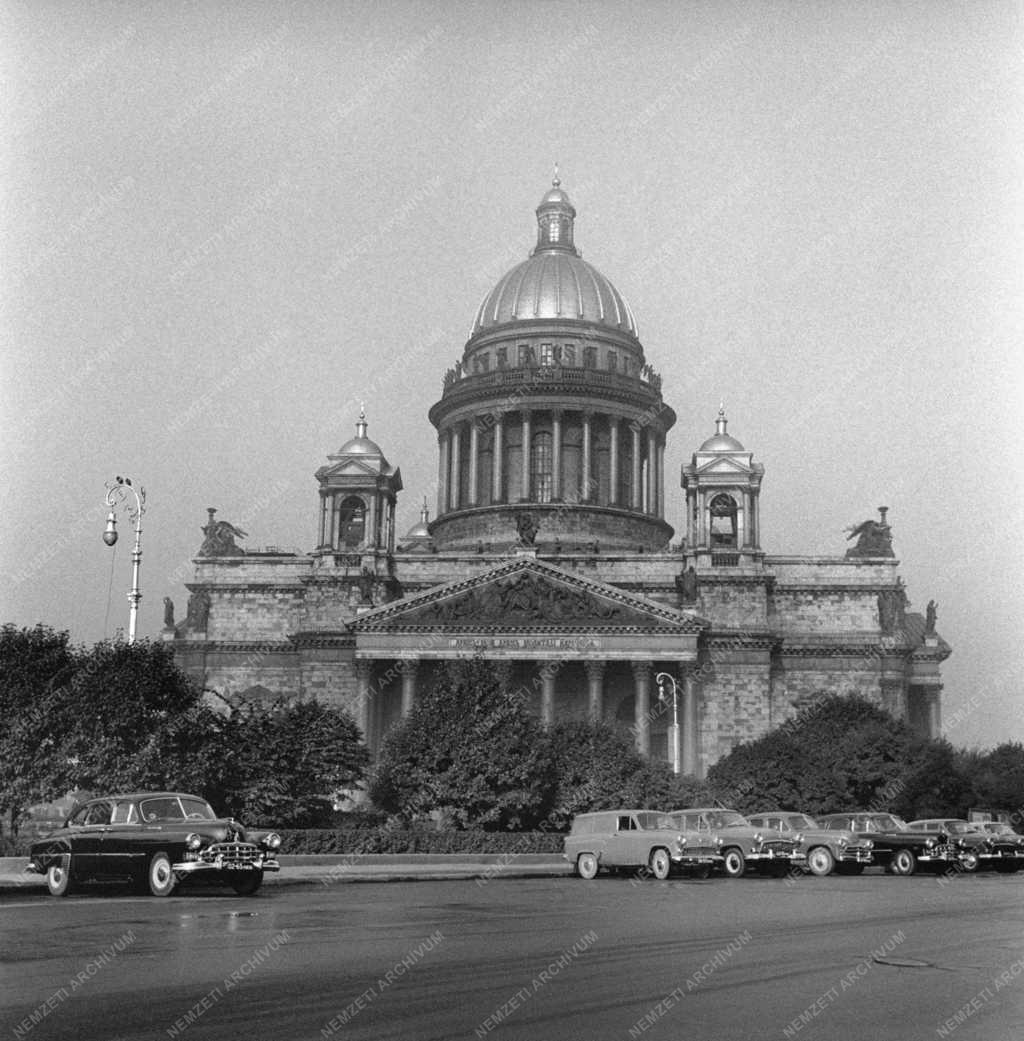 Városkép - Szovjetunió - Leningárd - Szent Izsák székesegyház