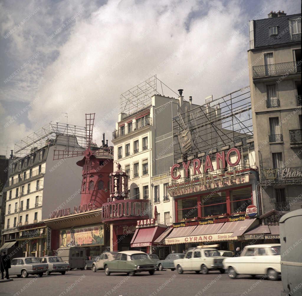 Városkép - Franciaország - Párizs - Moulin Rouge