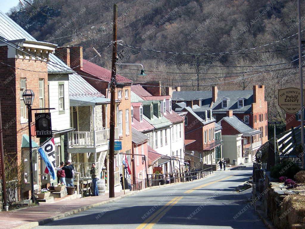 Harpers Ferry (West Virginia) - Utcarészlet