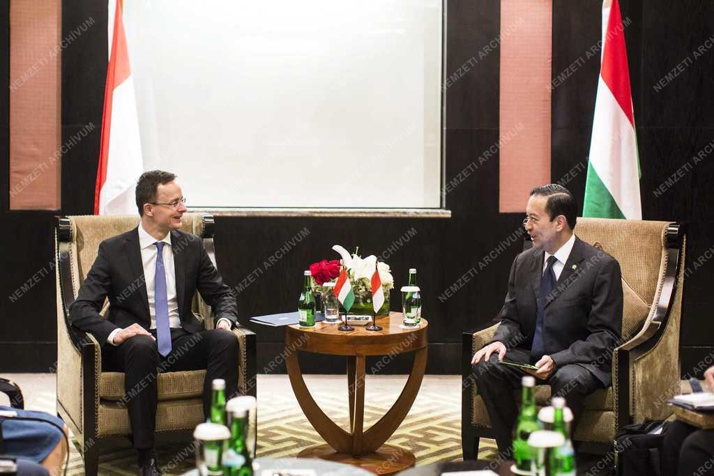 Szijjártó Péter Indonéziában