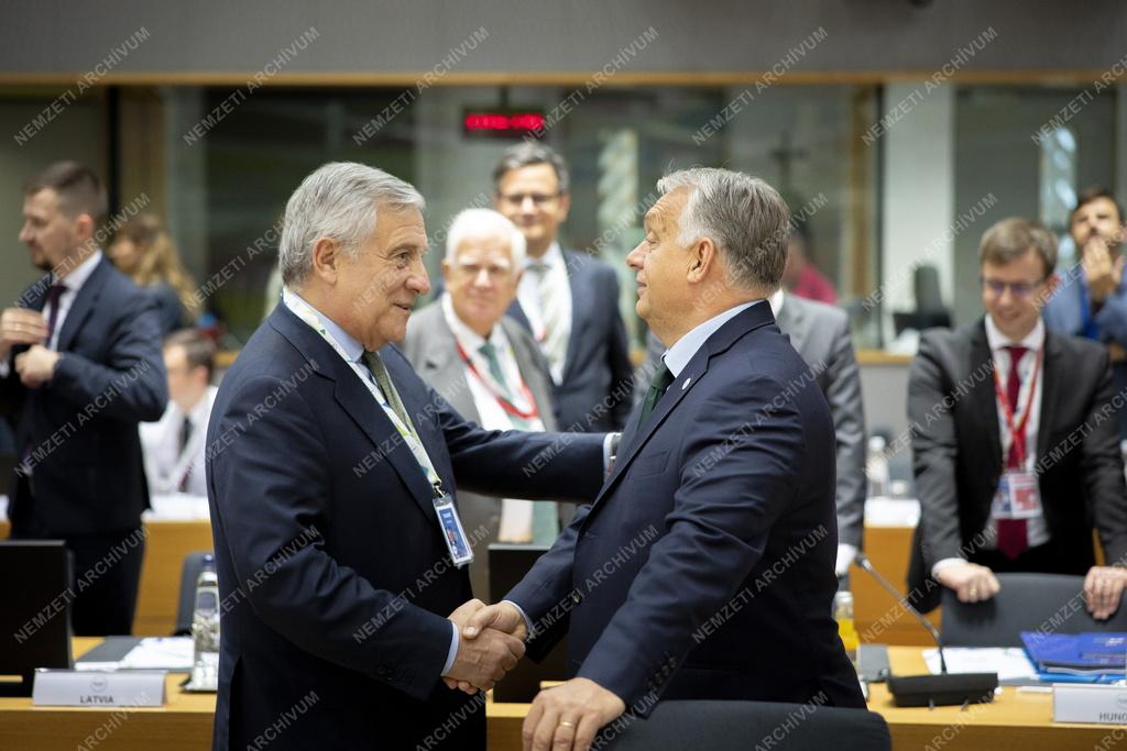 Orbán Viktor Brüsszelben 