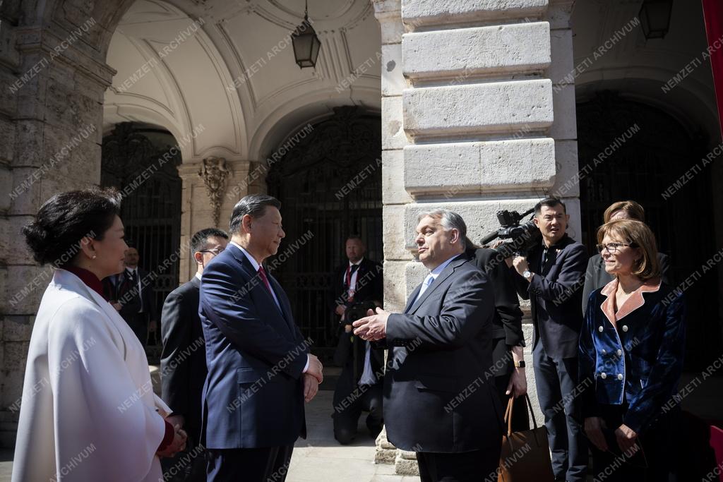 A kínai elnök Budapesten