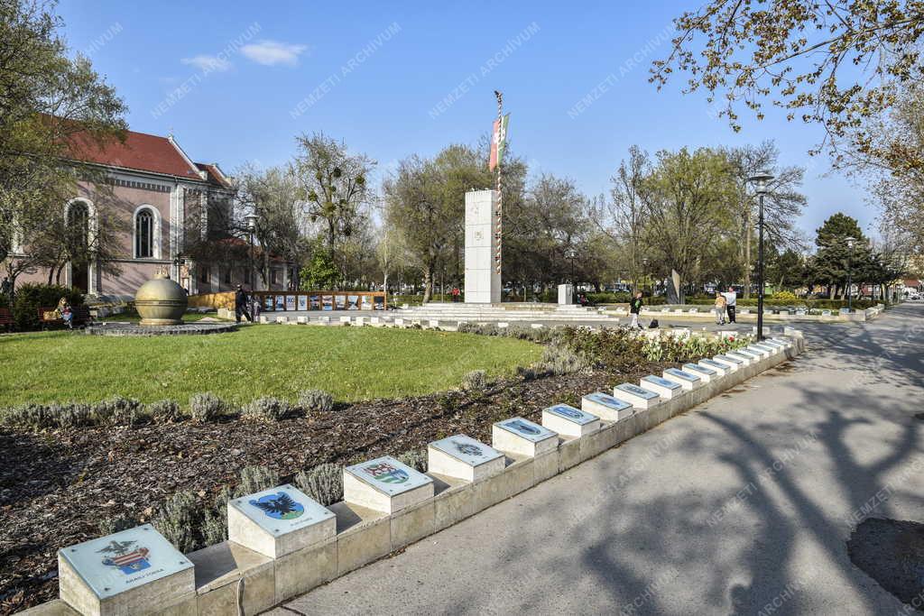 Városkép - Budapest - Csepel - Szent Imre tér