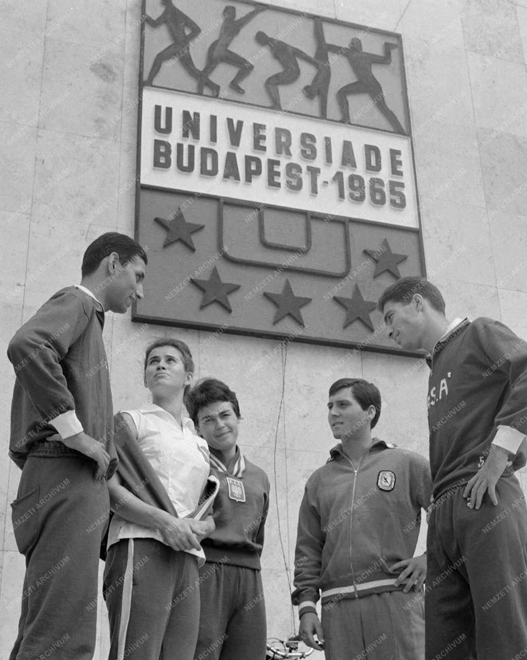 Sport - Az 1965-ös Universiade Budapesten