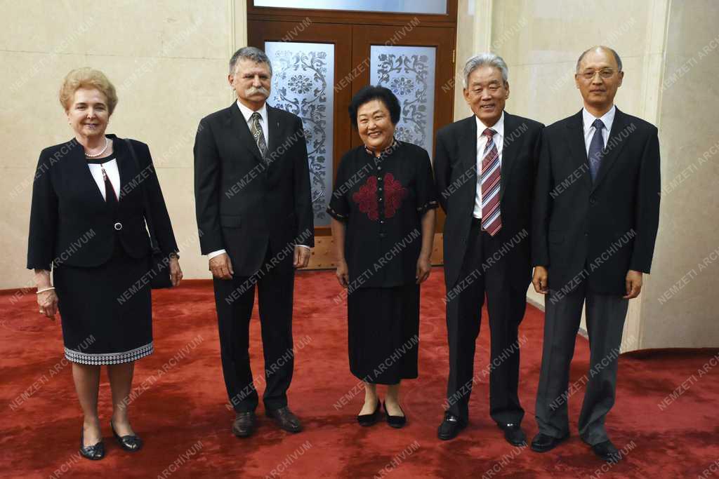 Kövér László Pekingben