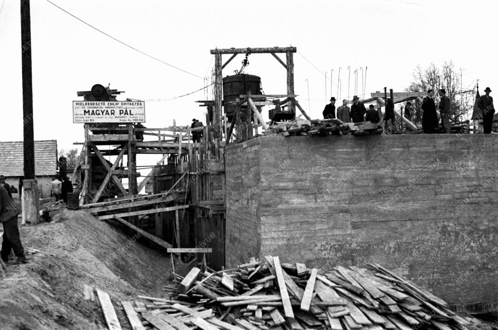 Építőipar - Közlekedés - Sió-csatorna újjáépítése