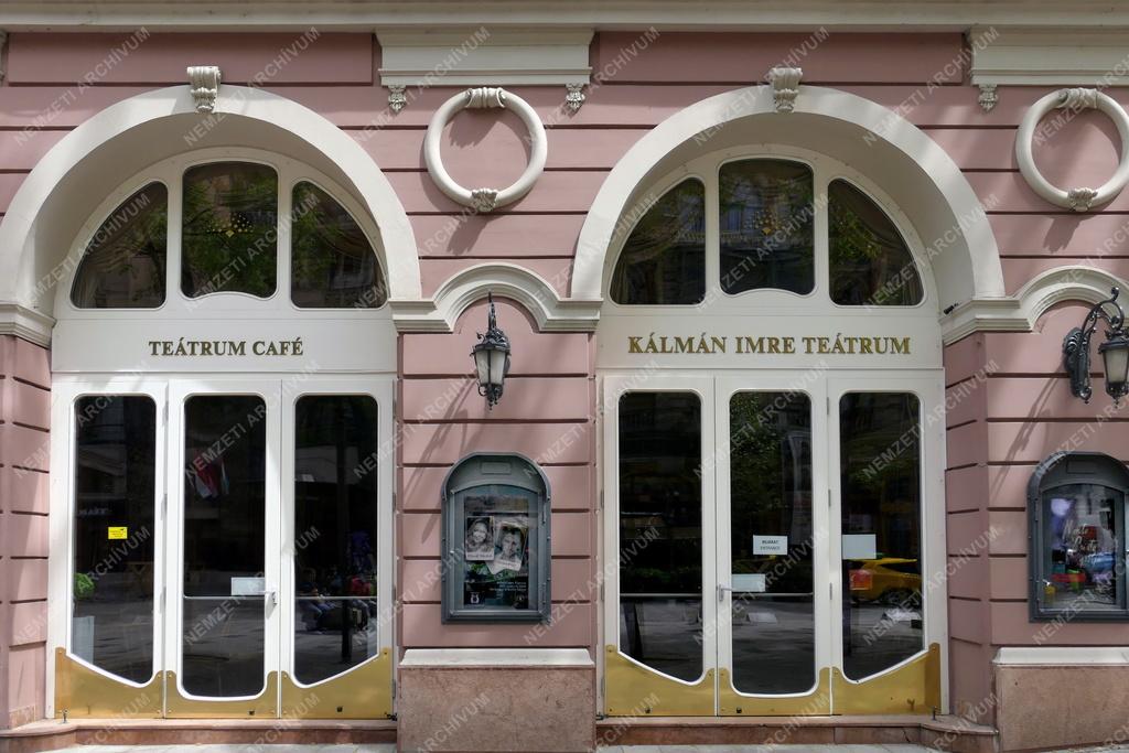 Kultúra - Budapest - Kálmán Imre Teátrum a Nagymező utcában