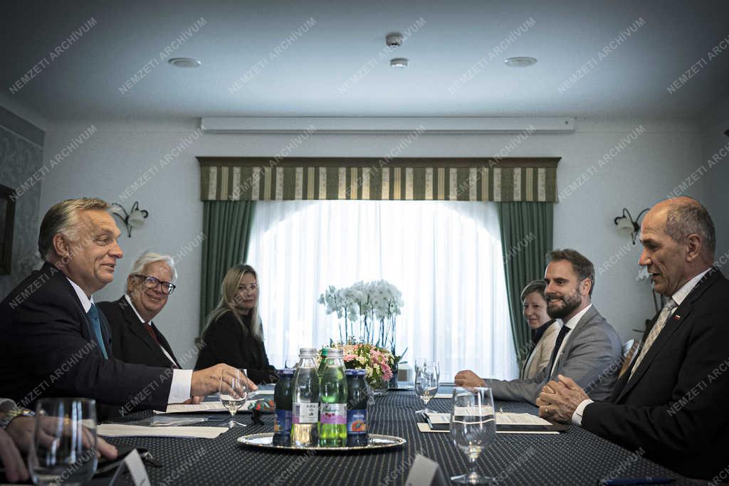 Orbán Viktor Bledben