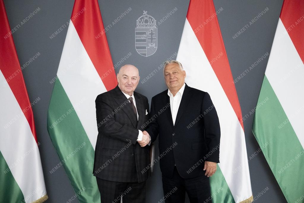 Orbán Viktor fogadta az Európai Zsidó Kongresszus elnökét