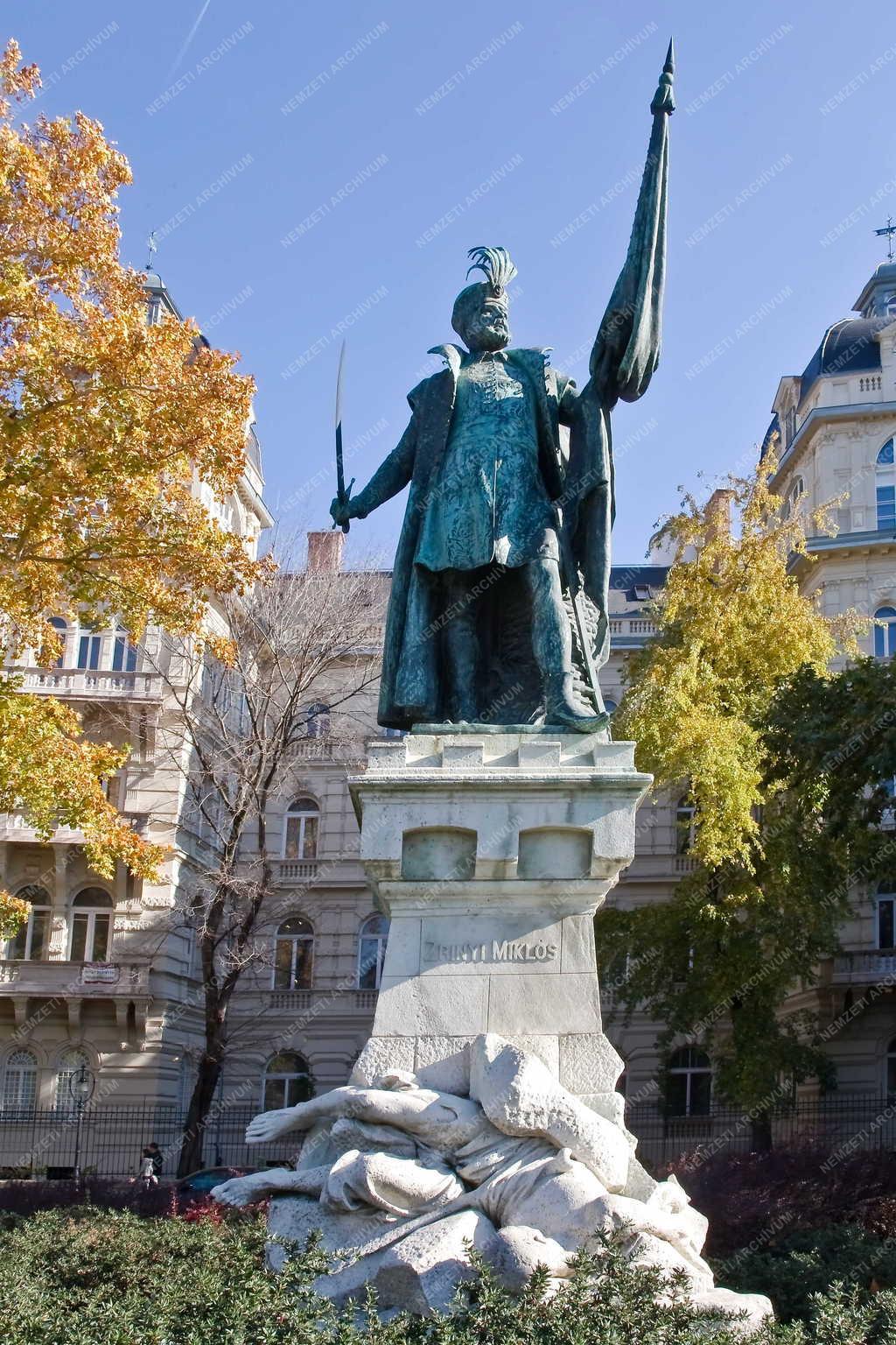 Műalkotás - Budapest - Zrínyi Miklós szobra