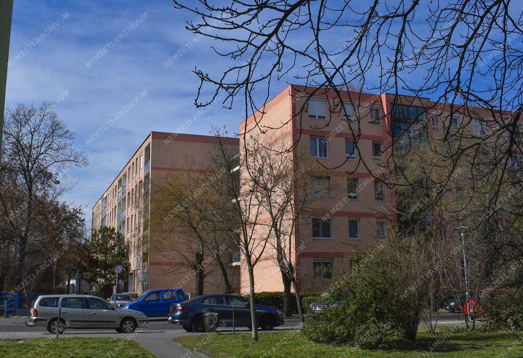 Városkép  - Budapest - József Attila lakótelep