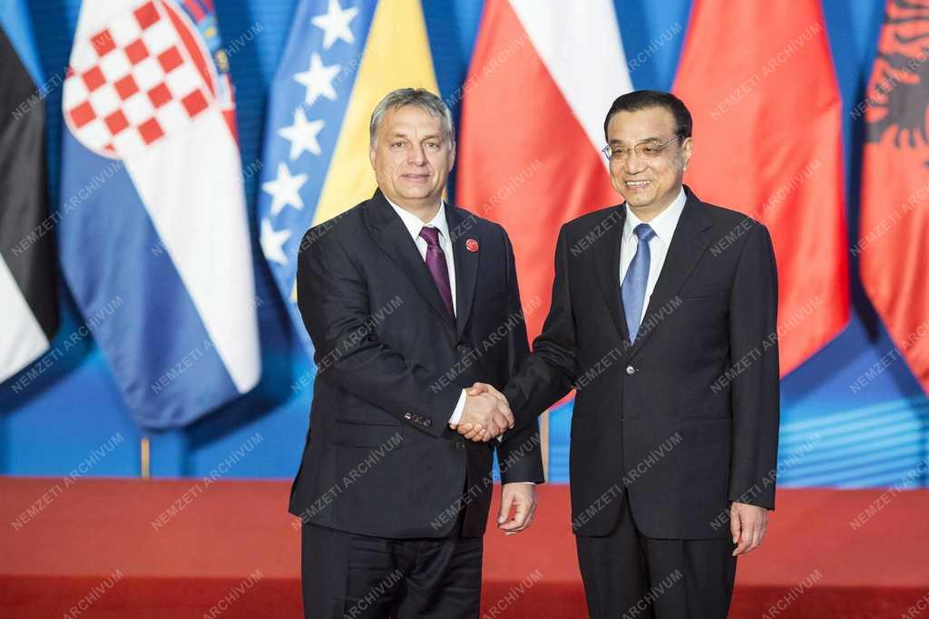 Orbán Viktor a Kína-KKE csúcson