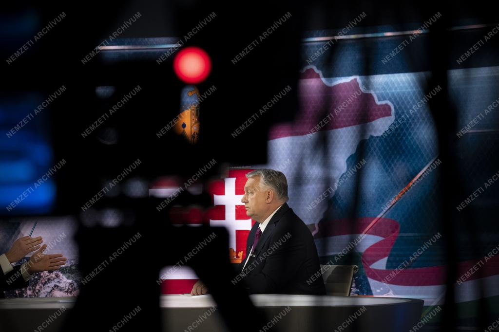 Orbán Viktor interjúja a TV2 Tények című műsorában