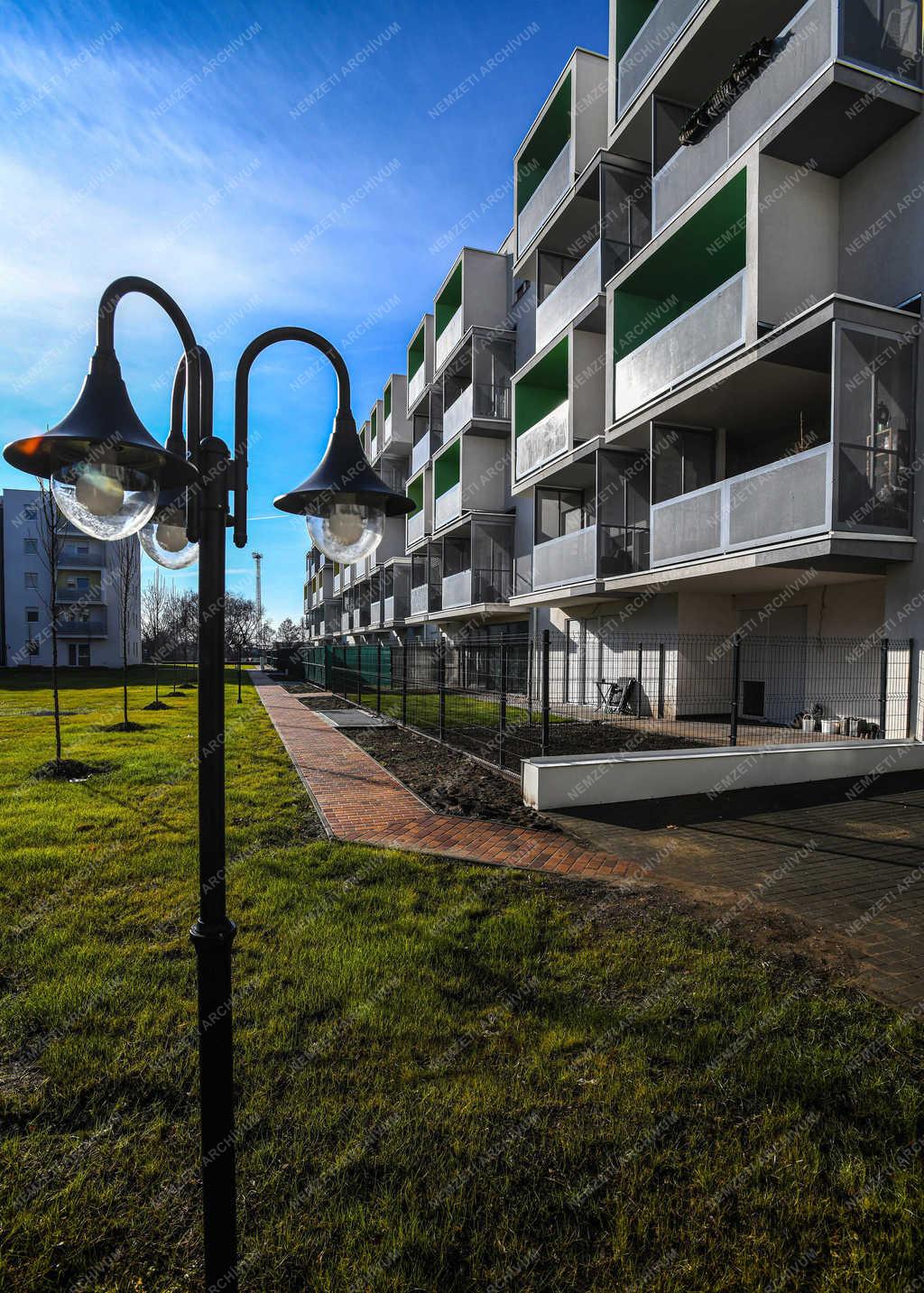 Építészet - Debrecen - Ispotály lakópark