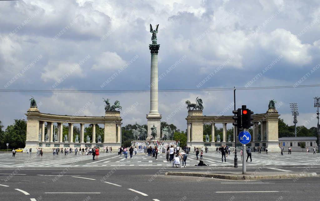 Városkép - Budapest - Hősök tere