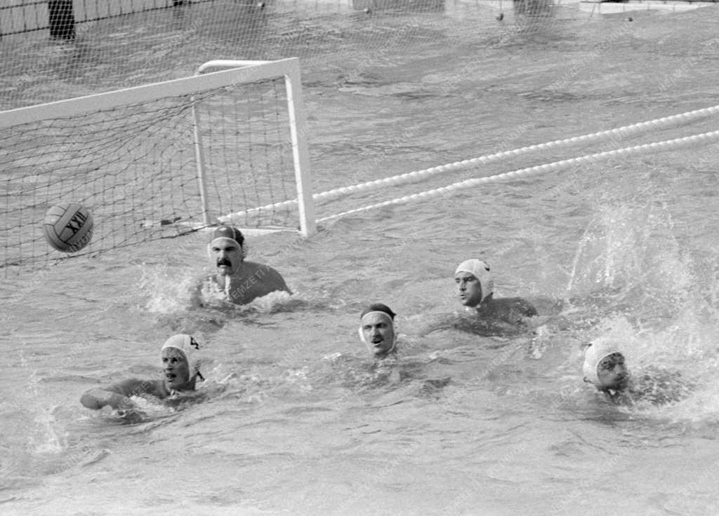 Sport - Moszkvai olimpia – Szovjetunió-Magyarország vízilabda mérkőzés