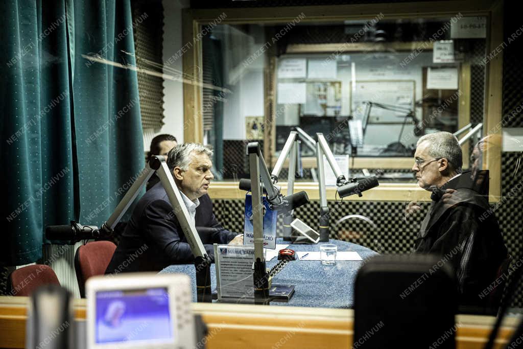 Orbán Viktor interjút adott a Mária Rádiónak
