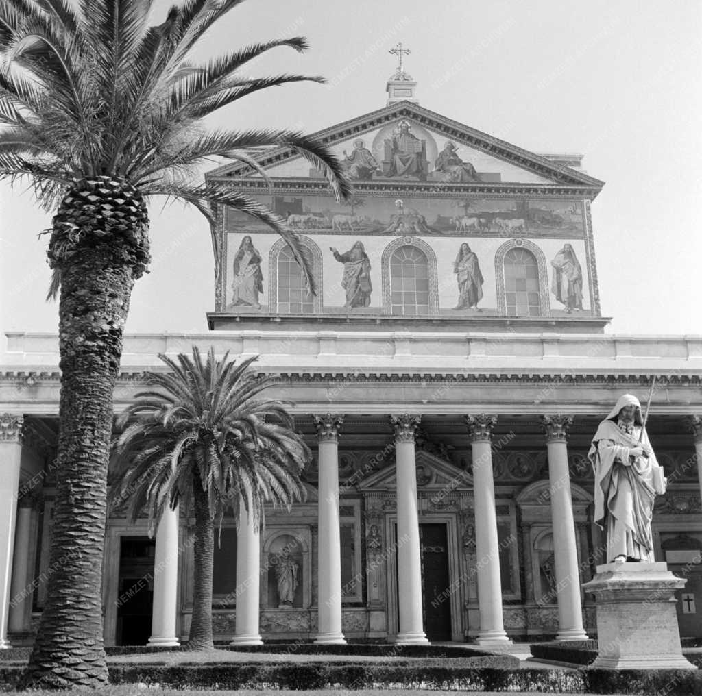 Városkép - Róma - San Paolo fuori le mura