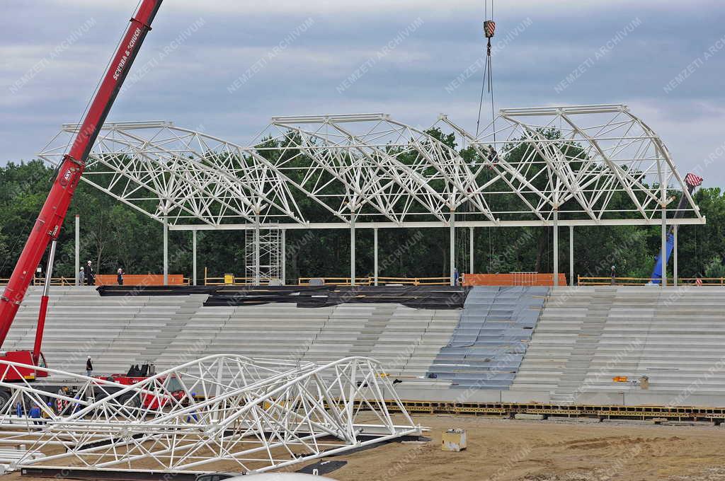 Sportlétesítmény - Debrecen - Épül az új stadion Debrecenben