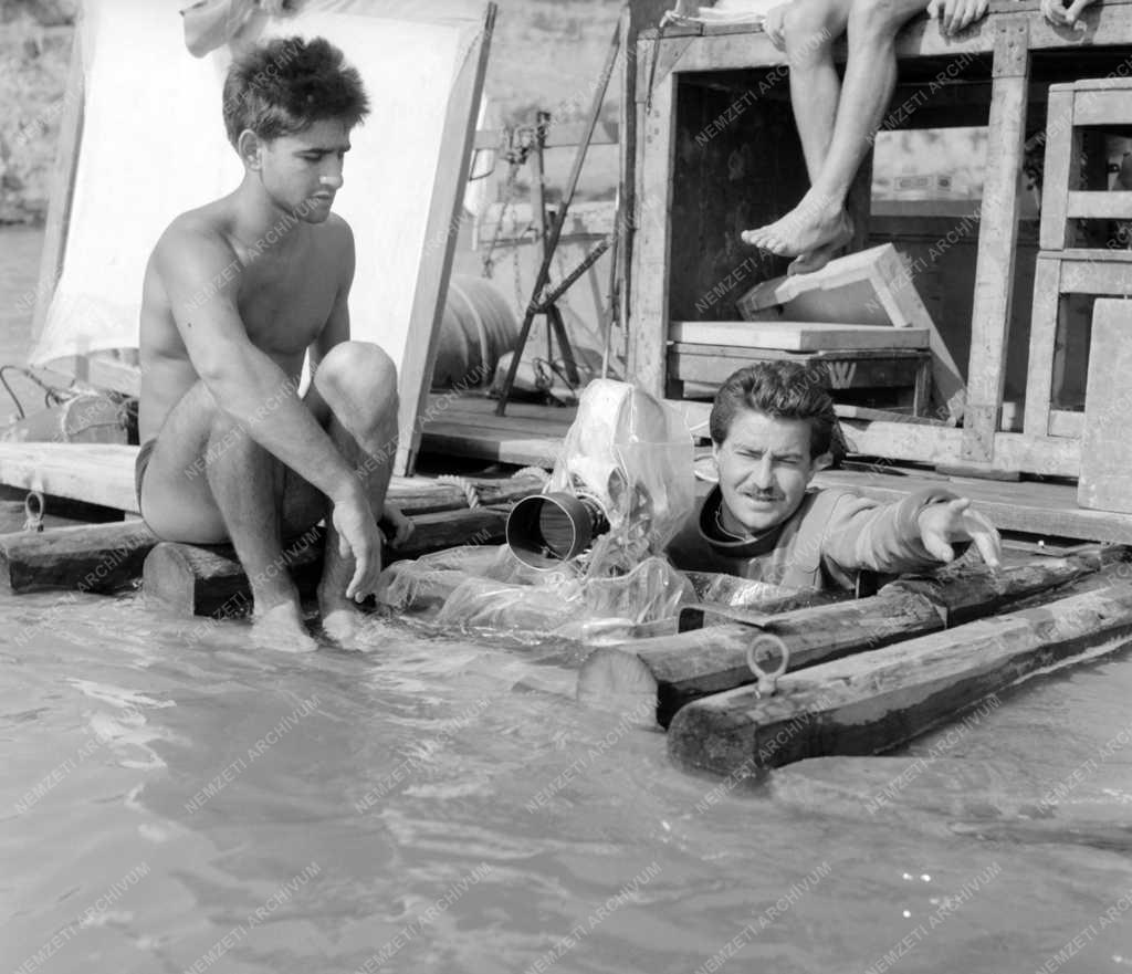 Filmforgatás - A Sodrásban című új magyar film felvételei