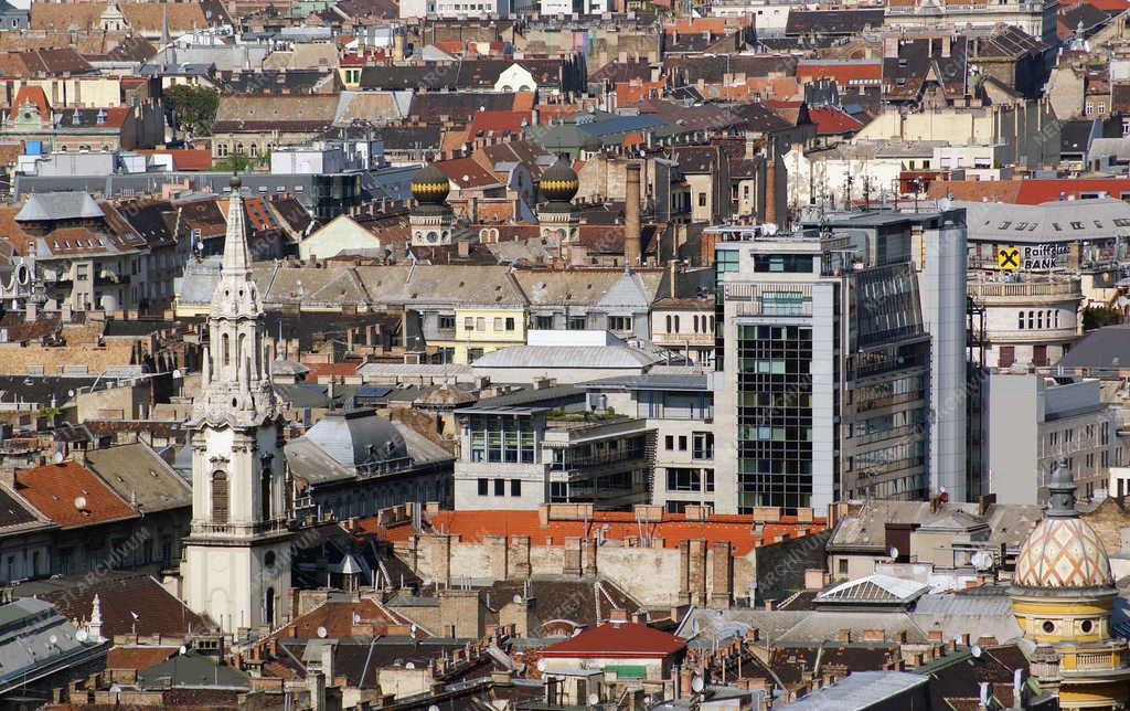 Budapest - Városkép - Háztetők