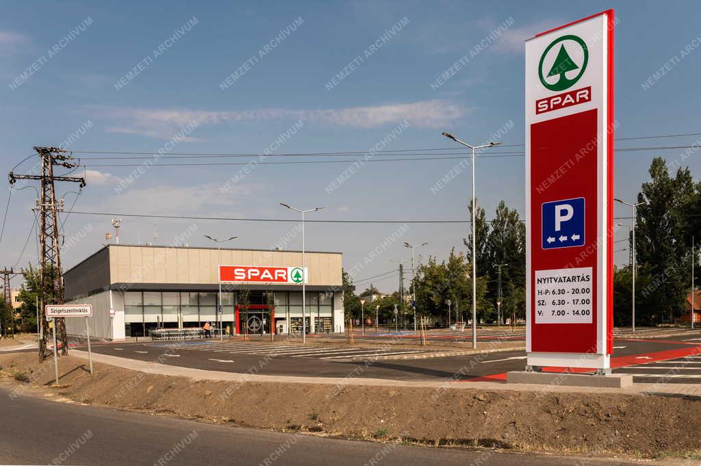 Kereskedelem - Új élelmiszeráruház Szigetszentmiklóson