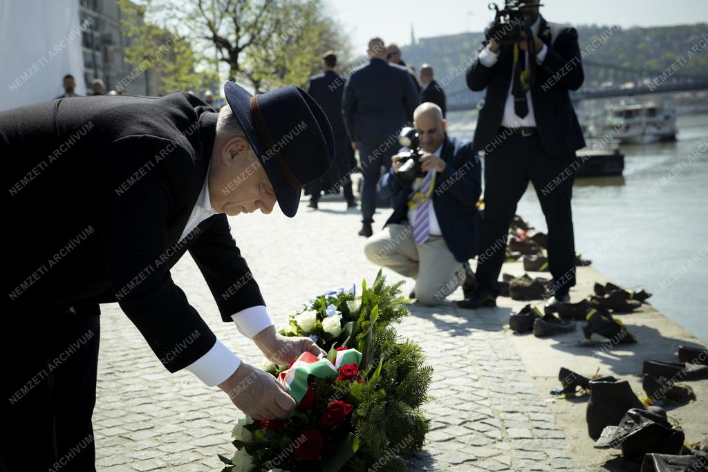 Benjámin Netanjahu Budapesten