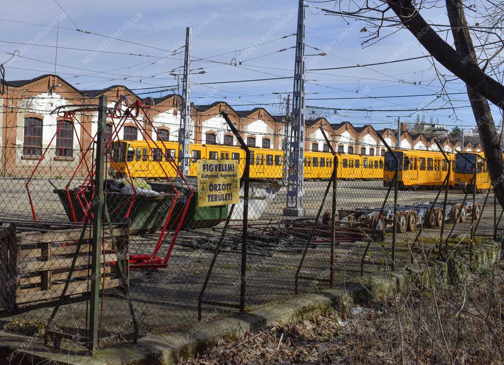 Közlekedés - Budapest - Száva kocsiszín