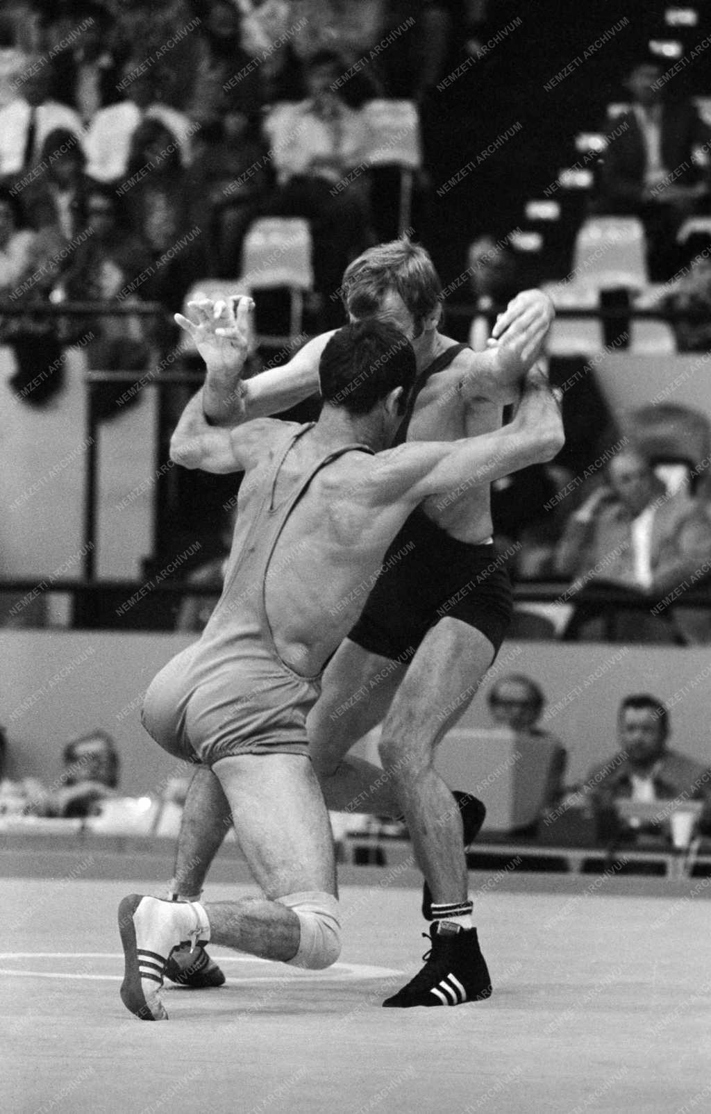Sport - XX. nyári olimpiai játékok, München - kötöttfogású birkózás
