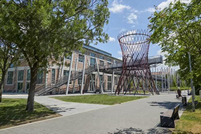 Városkép - Budapest - Millenáris Széllkapu Park