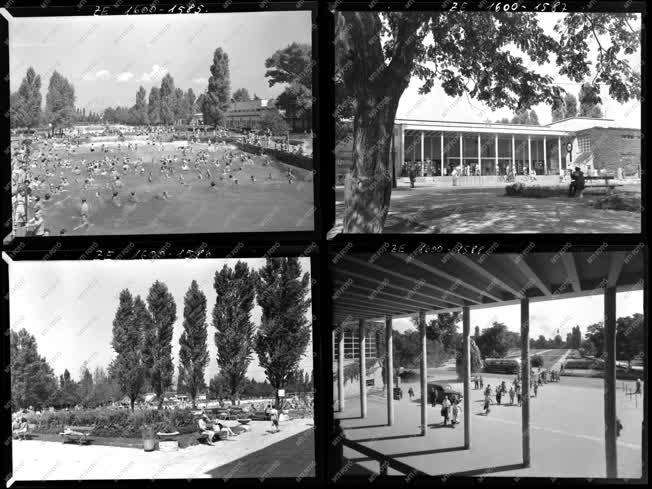 Városkép - Életkép - Budapest album - Palatinus strand