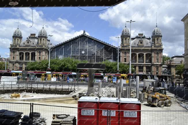 Építőipar - Budapest - Felújítják a Nyugati teret