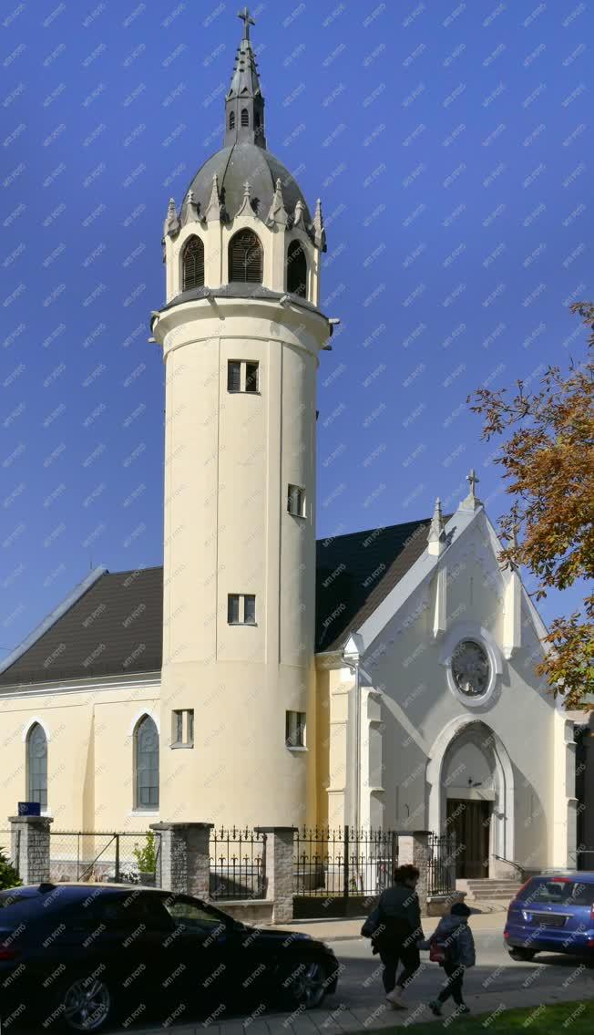 Városkép - Szolnok - Evangélikus templom 