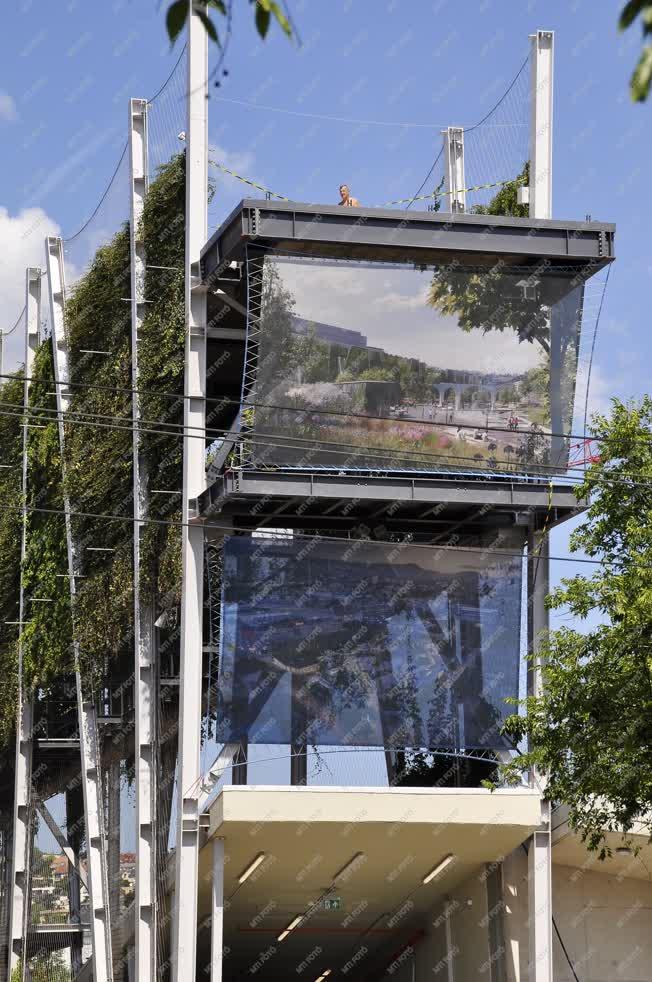 Városkép - Budapest - Városi park épül az II. kerületben