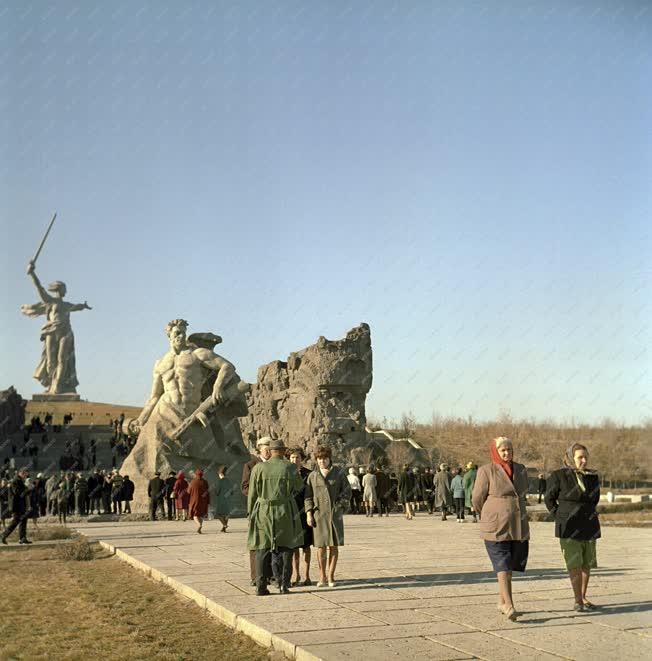 Városkép - Szovjetunió  - Volgográd