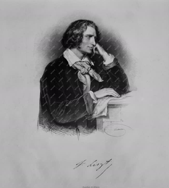 Kultúra - Liszt Ferenc portréja 