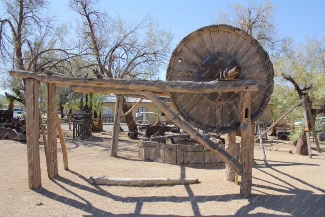 Múzeum - Szabadtéri múzeum a Death Valley Nemzeti Parkban