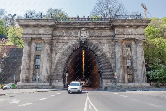 Városkép - Budapest - Budavári alagút 