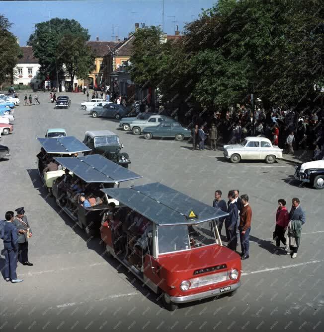 Városkép - Kőszeg - MÁVAUT mikrobusz