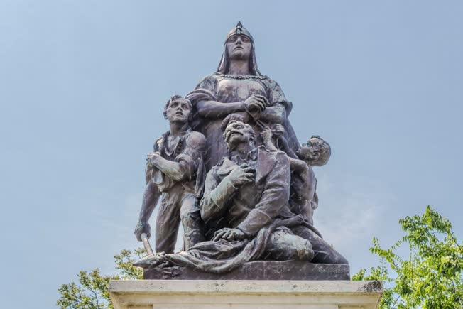 Köztéri szobor - Budapest  - A Magyar feltámadás szobra