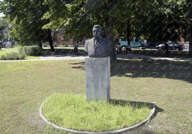 Köztéri szobor - Budapest - Csonka János mellszobra
