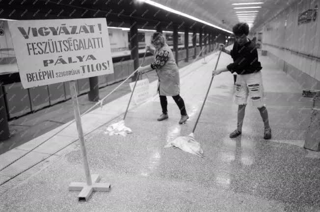 Metróépítés - Átadás előtt a metró új szakasza