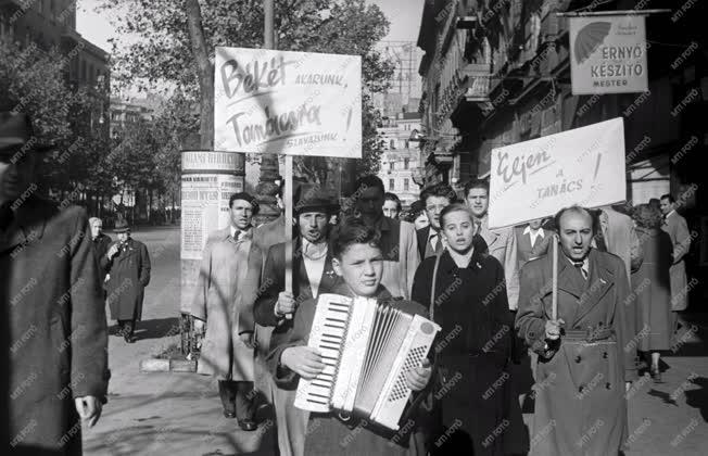 Belpolitika - Tanácsválasztás 1950-ben 