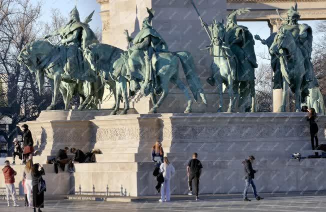 Városkép - Budapest - Az Ezredévi emlékmű