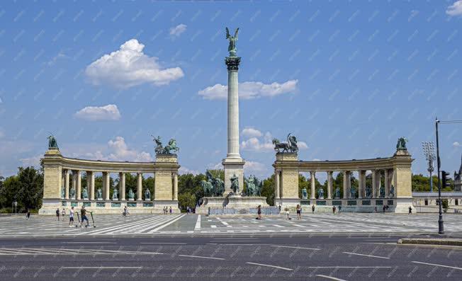 Városkép - Budapest - Hősök tere