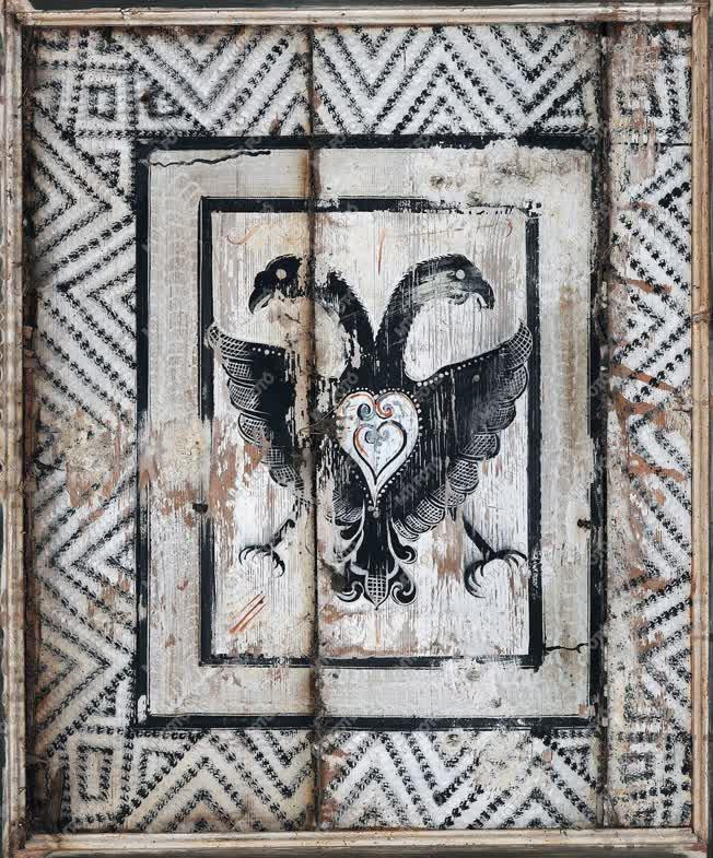 Műemlék - Farnas - XV. századi templom festett kazettája