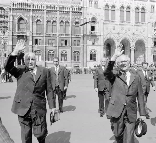 Külkapcsolat - Erich Honecker Budapesten