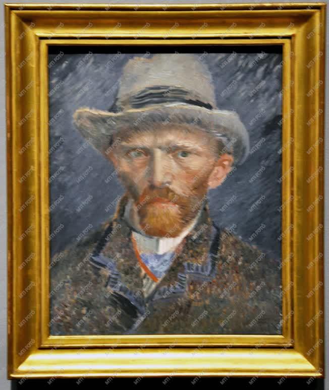 Műalkotás - Amszterdam - Vincent van Gogh önarcképe