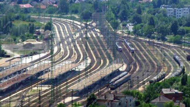 Közlekedés - Budapest - A Kelenföld vasútállomás